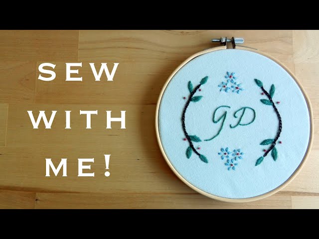 Hand Sewing 102 | CoCoVid | 5 Stitches = 1 Sampler! [CC]