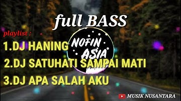 DJ NOFIN ASIA TERBARU | HANING | SATU HATI SAMPAI MATI | SALAH APA AKU