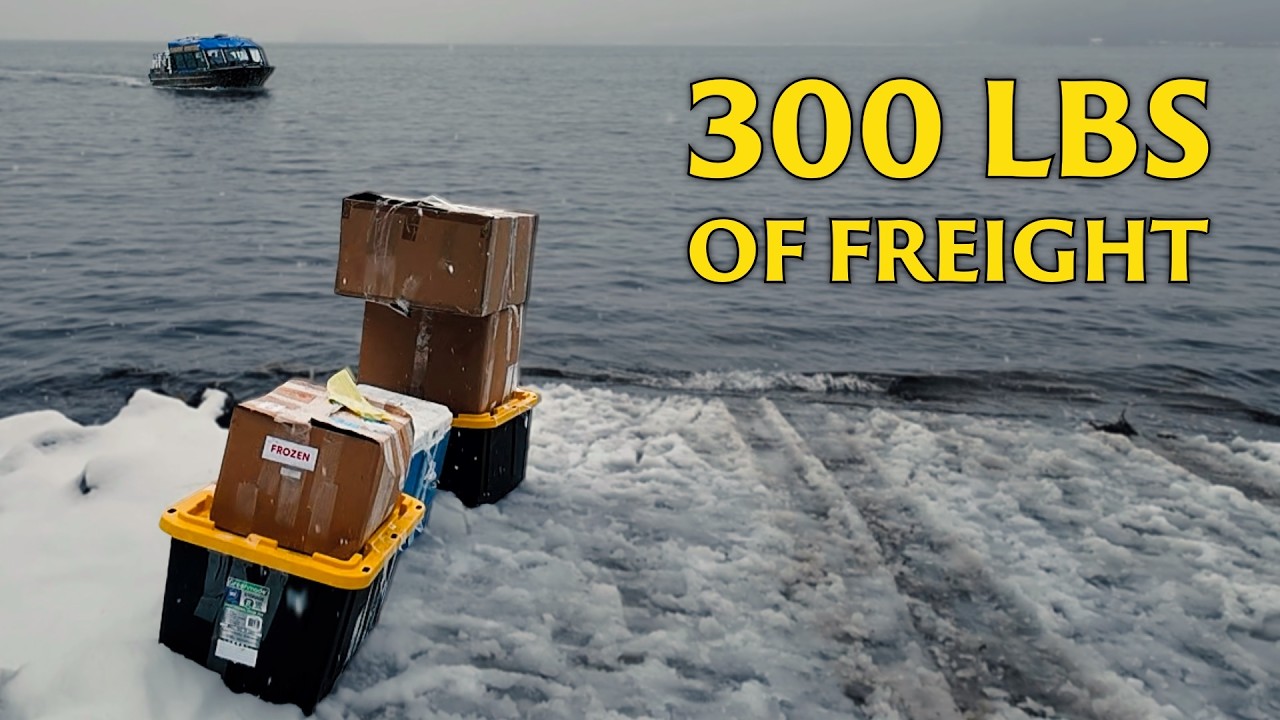⁣Remote Alaska Winter Logistics: Costco, Freight, and a Surprise Delay