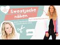 Sweat Blouson.Jacke von Leni Pepunkt nähen - mit Reißverschluss //stoffe.de