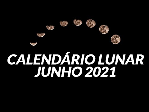 Vídeo: Calendário lunar de saúde para junho de 2021