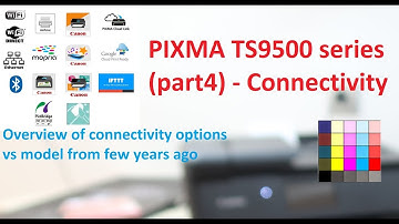 PIXMA TS9500 (part4) - Connectivity, Airprint, Picbridge, Canon PRINT App, Mopria, Cloudlink