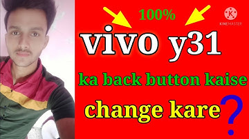 back button not working in vivo y31| how to change navigation  button in vivo y31 |