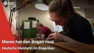 Portrait Bogenmacherin Maren Wieding