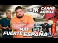 ME COMO la DIETA del HOMBRE MÁS FUERTE de ESPAÑA (+7.500 KCAL SANAS) [JDalmau]