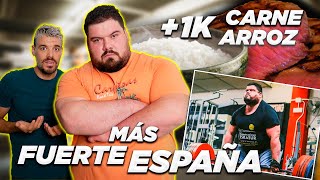 ME COMO la DIETA del HOMBRE MÁS FUERTE de ESPAÑA (+7.500 KCAL SANAS) [JDalmau]