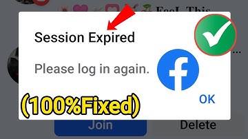 How To Fix Session Expired Problem on Facebook | Facebook Session Expired Fix 2025