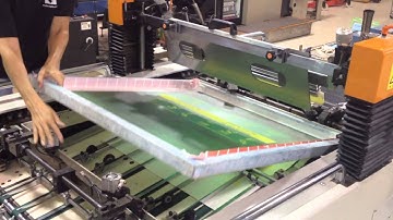 The 4 Color Screen Printing Process