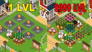 LVL 1 to LVL 9999 - Idle Farming Empire | Max Level screenshot 3