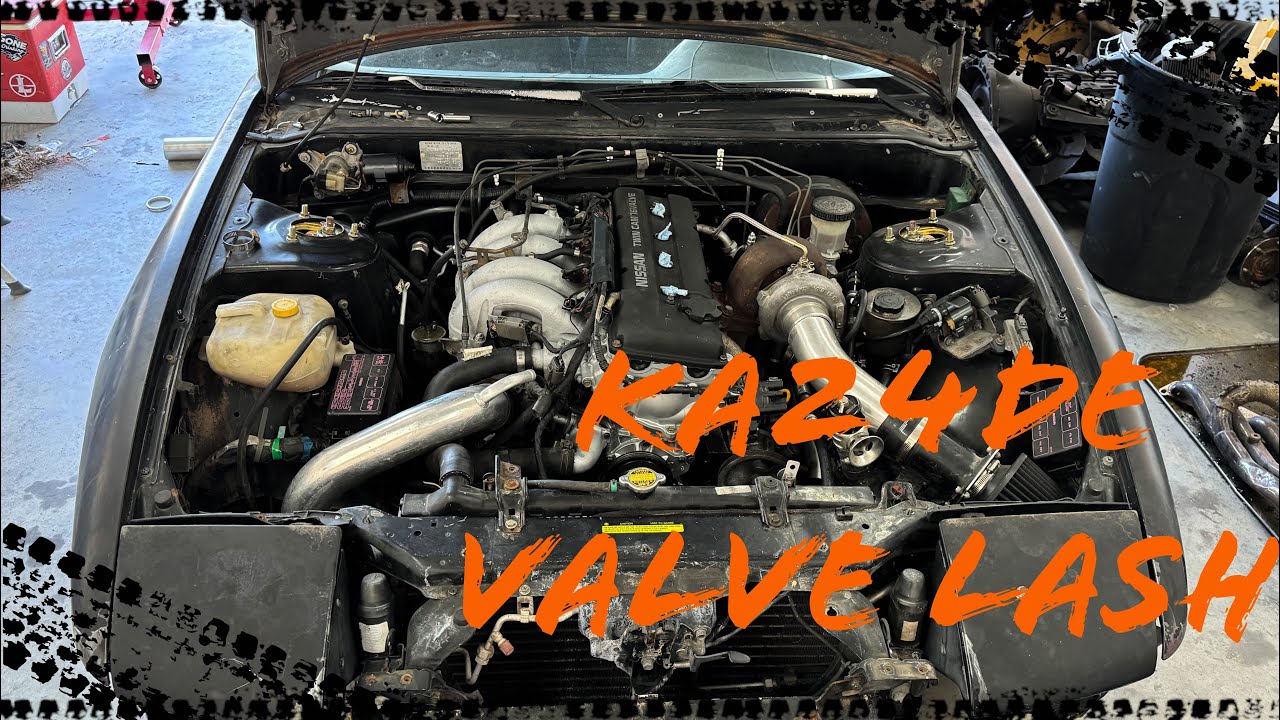 Easy ka24de valve lash YouTube