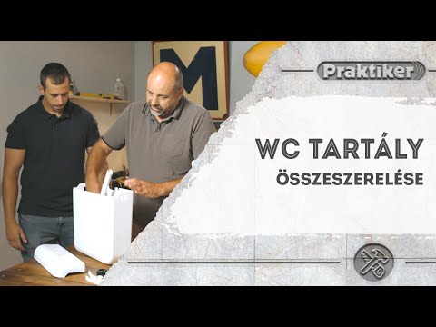 Videó: WC tartály: beszerelési útmutató