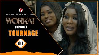 Tournage serie Workat de pikini production: Ambiance Fama 