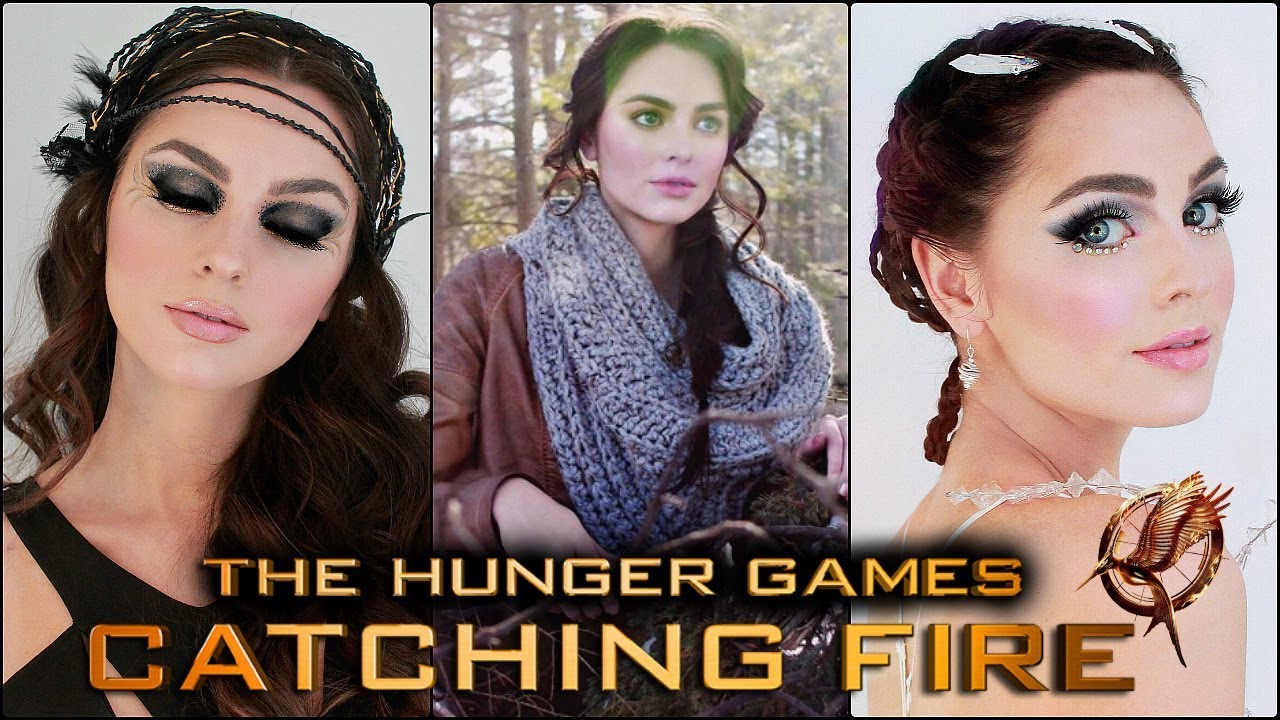 KATNISS EVERDEEN Prom Hairstyles The Hunger Games Braids YouTube