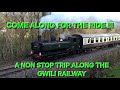 From Abergwili Junction to Dan-y-coed - A NONSTOP Express run along the GWILI RAILWAY 🛤