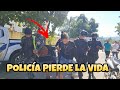 UN POLICÍA PIERDE LA VIDA EN UN SUPUESTO ATRACO EN LA VEGA HACE UNOS MINUTOS, EN LA VEGA.