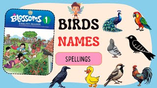 1St Class Englishbirds Names With Spellings Oral Drilling By Class Monitor