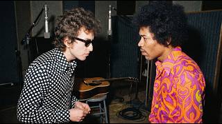 Jimi Hendrix Walked Into Bob Dylan’s Studio Uninvited — Dylan Looked Up and Said Three Words