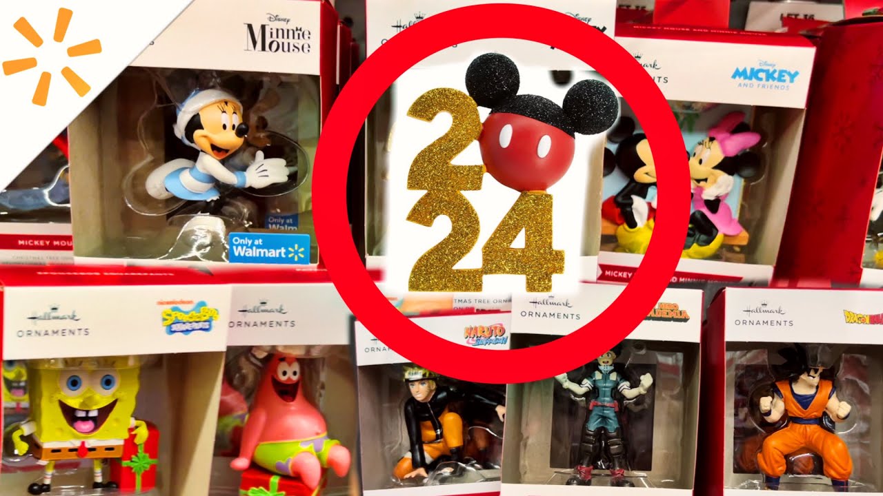 WALMART HALLMARK KEEPSAKE ORNAMENT COLLECTION ❤️💚 - YouTube