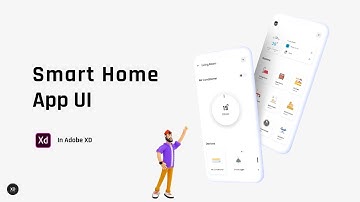 Smart Home App UI In ADOBE XD | XD Design