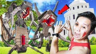 NẾU SLENDERMAN CÓ LÂU ĐÀI AN TOÀN CHỐNG LẠI KÝ SINH TRÙNG TRONG MINECRAFT | Thử Thách SlenderMan