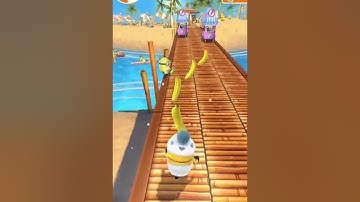 Despicable Me: Minion Rush NEW! Level Minion Beach Banana Pipe ios iphone gameplay