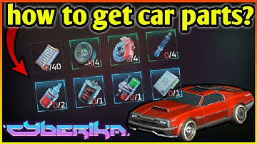 Finding car parts in Cyberika | Cyberika: Action Cyberpunk RPG "beginners guide" #38