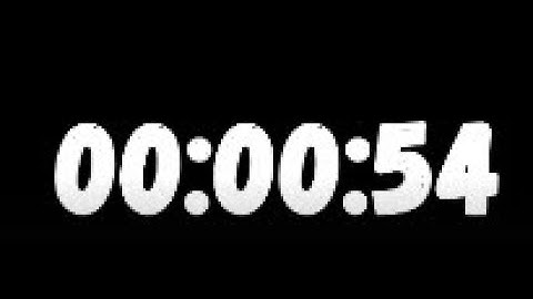 54 Second Timer