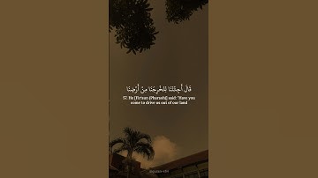 القرآن الكريم – سورة طه ٥٦-٥٨ بصوت الشيخ محمد أيوب | Surah Taha 56–58 Shaykh Muhammad Ayub