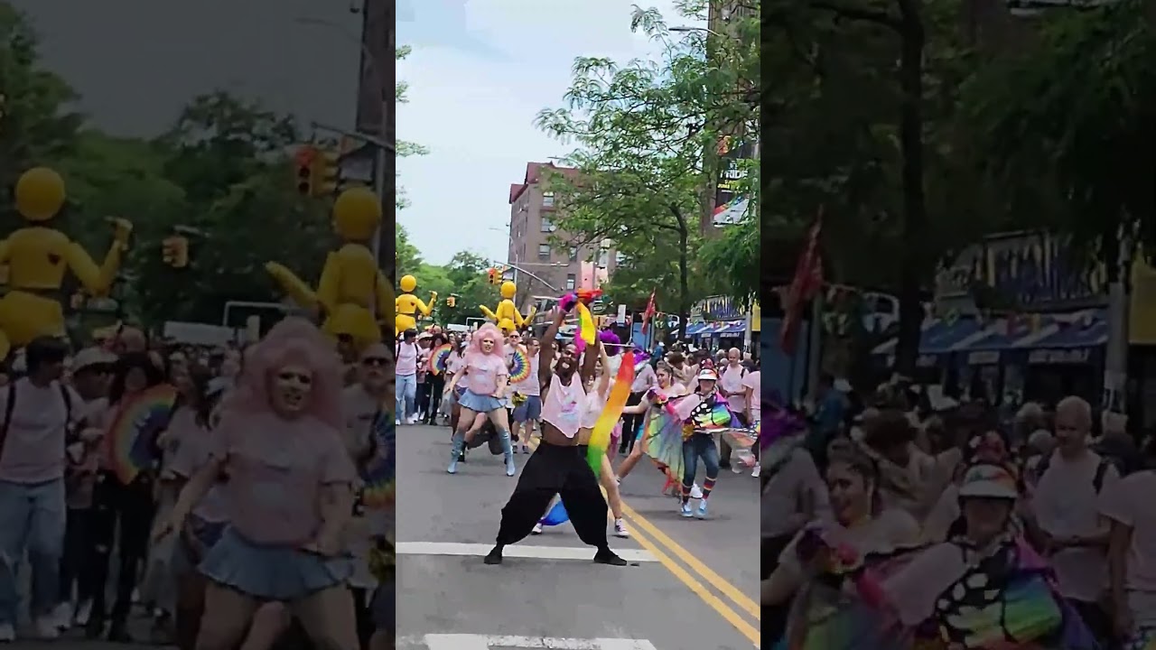 CUNY, at the New Queens Pride Parade 