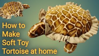 Handmade Tortoise Making Tutorial | How to Make Soft Toy Tortoise at Home easy step by step