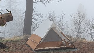 Winter Camping in SoCal on Thomas Mountain 