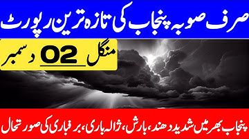 Punjab Weather Update | Dense Fog, Light Rain Expected & Temperature Drop | PMD Report