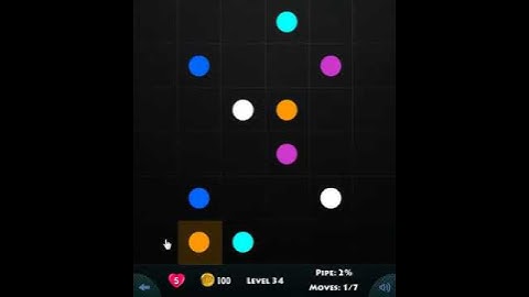 FLOW GAME ON FACEBOOK - LEVEL 34 BASIC PACK