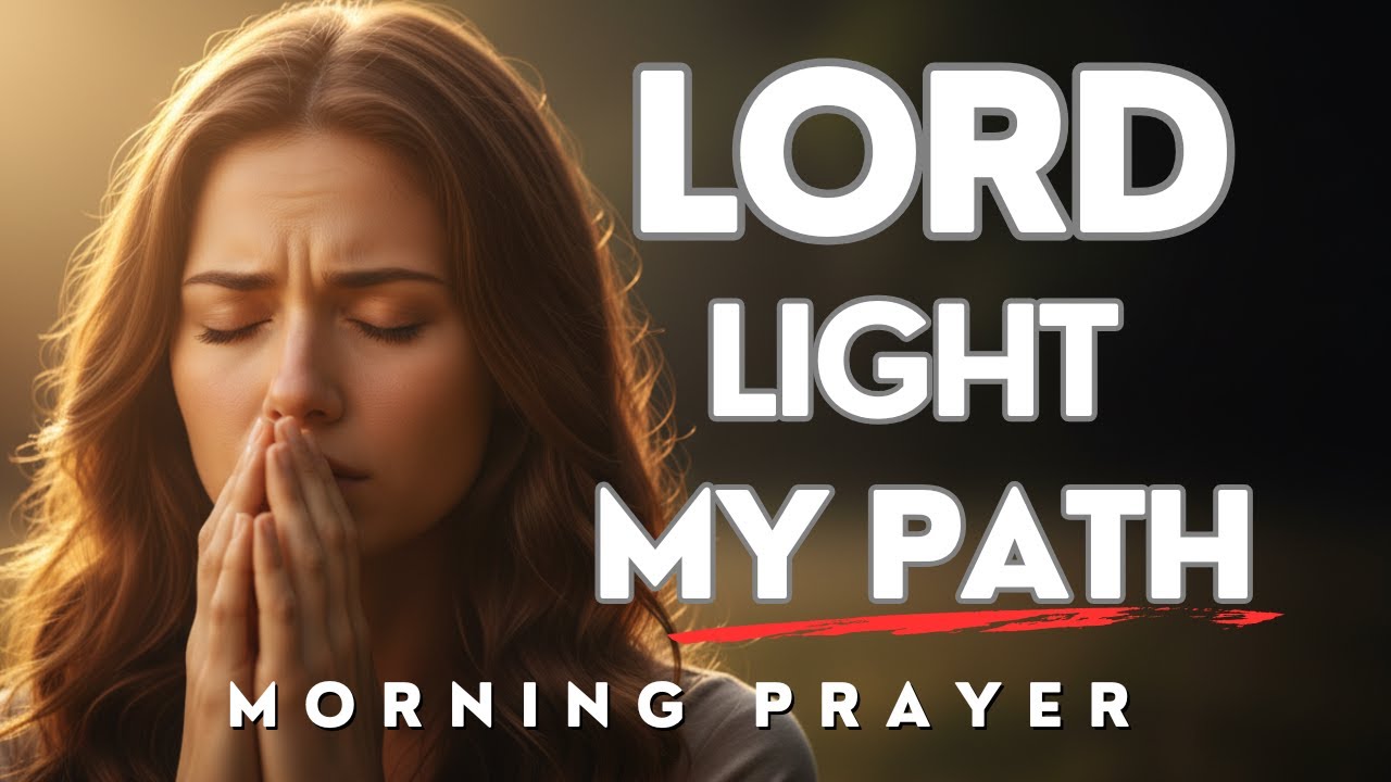 A peaceful morning prayer to strengthen your heart and mind.