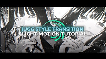 Delayed slice and flip advanced jugg manga style transition tutorial | Alight motion edit tutorial