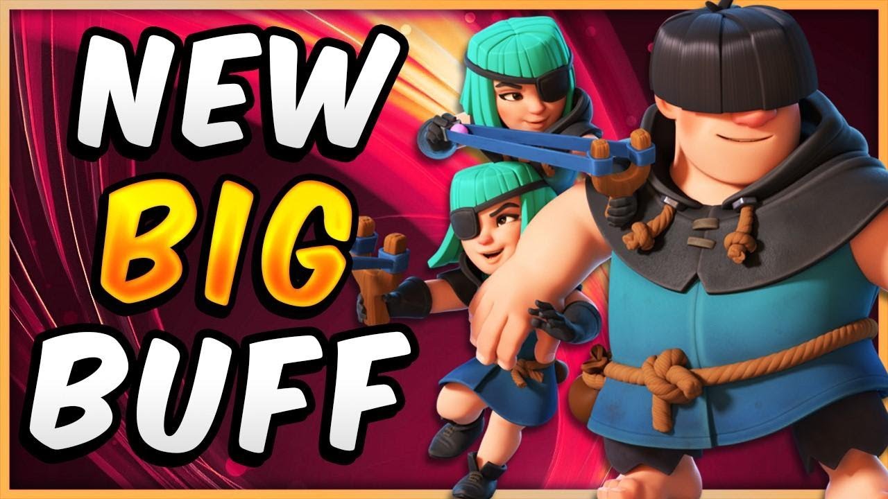 GIGANTIC BUFF FOR RASCALS! NEW LOG BAIT DECK — Clash Royale - YouTube