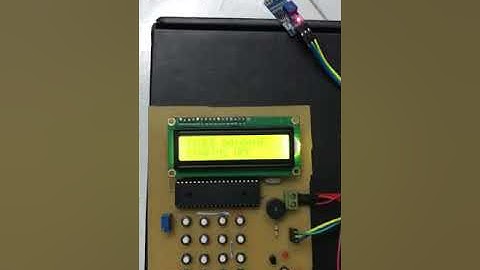 Mạch chống trộm sử dụng cảm biến hồng ngoại( cài đặt thời gian thực)- Võ Nguyễn Duy Khoa