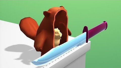 ASMR Slicing || asmr slicing videos  || asmr slicing game Level 30 - 37