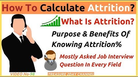 How To Calculate Attrition Rate Formula In Excel Hindi || Annual Attrition || Quarterly Attrition