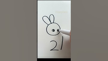 tập vẽ con thỏ ôm củ cà rốt #drawing