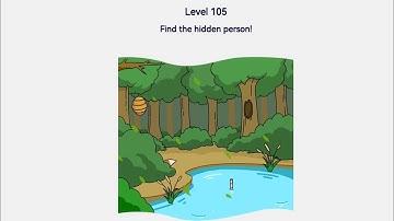 Brain Out 2 Level 105 Find the hidden person Walkthrough Solution