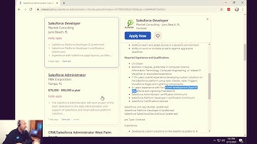 How to find a Salesforce Admin job with No Experience
