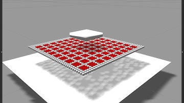 Gazebo physics instability when simulating large arrays of prismatic joints