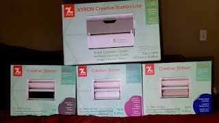 Xyron Creative Station Lite Unboxing & Demo! You Need This In Your Life! 🥰