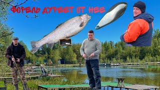 Ловля форели на Серебряные блесны #рыбалка #fishing #fish