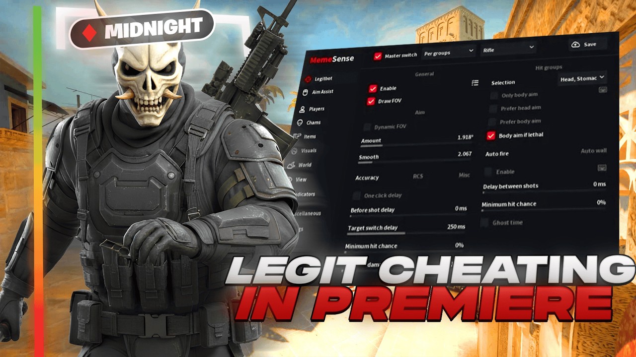 Legit CHEATING with the BEST CS2 CHEATS