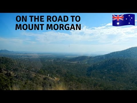 Driving to Mount Morgan | regional Queensland, Australia