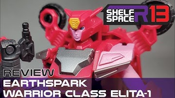 Shelf Space Review: Earthspark Warrior Class Elita-1