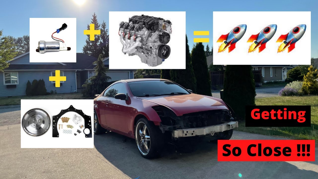 LS Swap G35 Almost DONE!!1 EP. 2 - YouTube