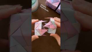 これでバッチリユニット折り紙24ピース立方体の組み立て方Unit Origami #100均折り紙 #diycrafts #くす玉
